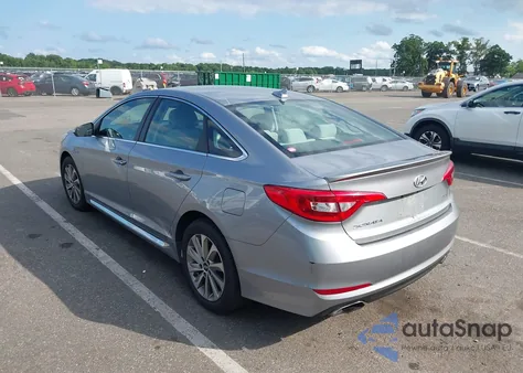 2017 Hyundai Sonata Sport из США, поврежденный, VIN 5NPE34AF8HH444782